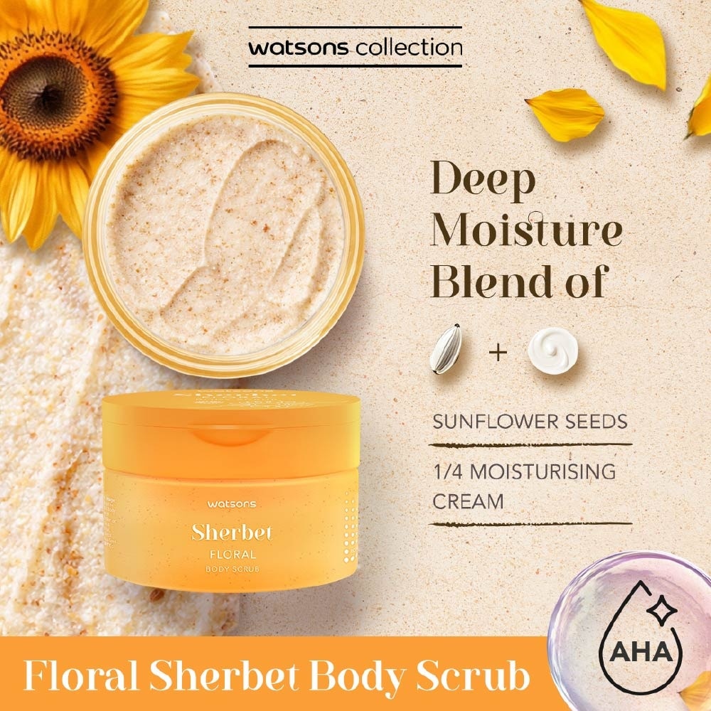 Sherbet Floral Body Scrub 280g