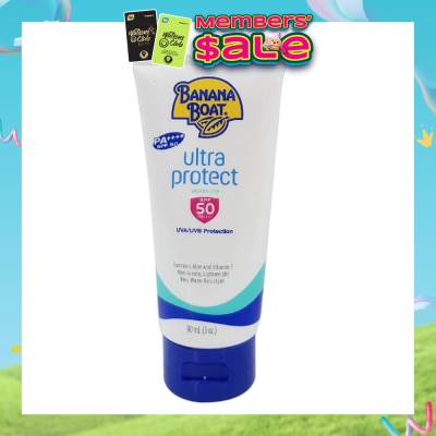 BANANA BOAT - Ultra Protect Sunscreen Lotion SPF50 PA+++ 90ml