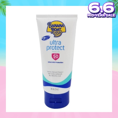 BANANA BOAT Ultra Protect Sunscreen Lotion SPF50 PA+++ 90ml