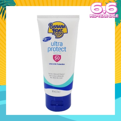 BANANA BOAT Ultra Protect Sunscreen Lotion SPF50 PA+++ 90ml