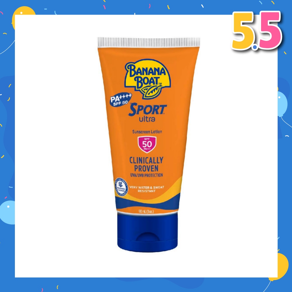 Banana Boat Sport Sunscreen Lotion SPF50 PA+++ 90ml