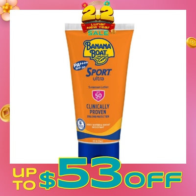 BANANA BOAT Banana Boat Sport Sunscreen Lotion SPF50 PA+++ 90ml
