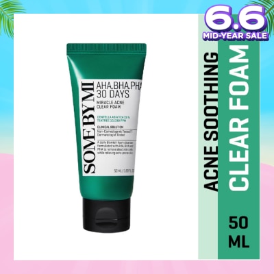 SOME BY MI AHA·BHA·PHA 30 DAYS Miracle Acne Clear Foam 30ml