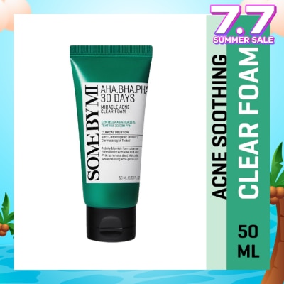 SOME BY MI AHA·BHA·PHA 30 DAYS Miracle Acne Clear Foam 30ml