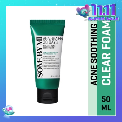 SOME BY MI AHA·BHA·PHA 30 DAYS Miracle Acne Clear Foam 30ml
