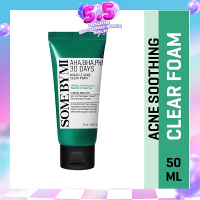 SOME BY MI - AHA·BHA·PHA 30 DAYS Miracle Acne Clear Foam 30ml