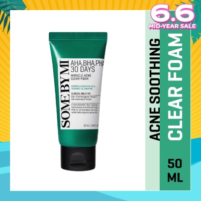 SOME BY MI AHA·BHA·PHA 30 DAYS Miracle Acne Clear Foam 30ml