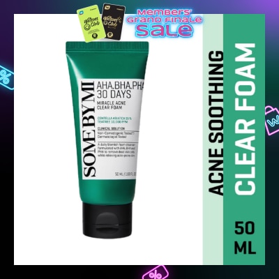 SOME BY MI AHA·BHA·PHA 30 DAYS Miracle Acne Clear Foam 30ml