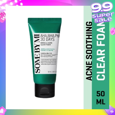 SOME BY MI AHA·BHA·PHA 30 DAYS Miracle Acne Clear Foam 30ml