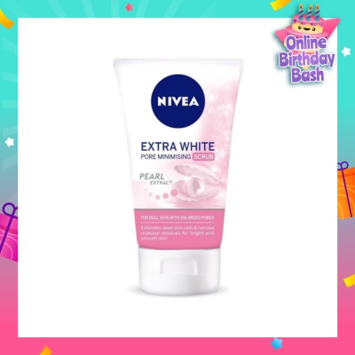 NIVEA VISAGE SPARKLING WHITE WHITENING SCRUB 100G