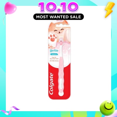 COLGATE Gentle Kids Fluffy Paw Toothbrush (Bpa Free) 1s image