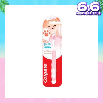 COLGATE Gentle Kids Fluffy Paw Toothbrush (Bpa Free) 1s