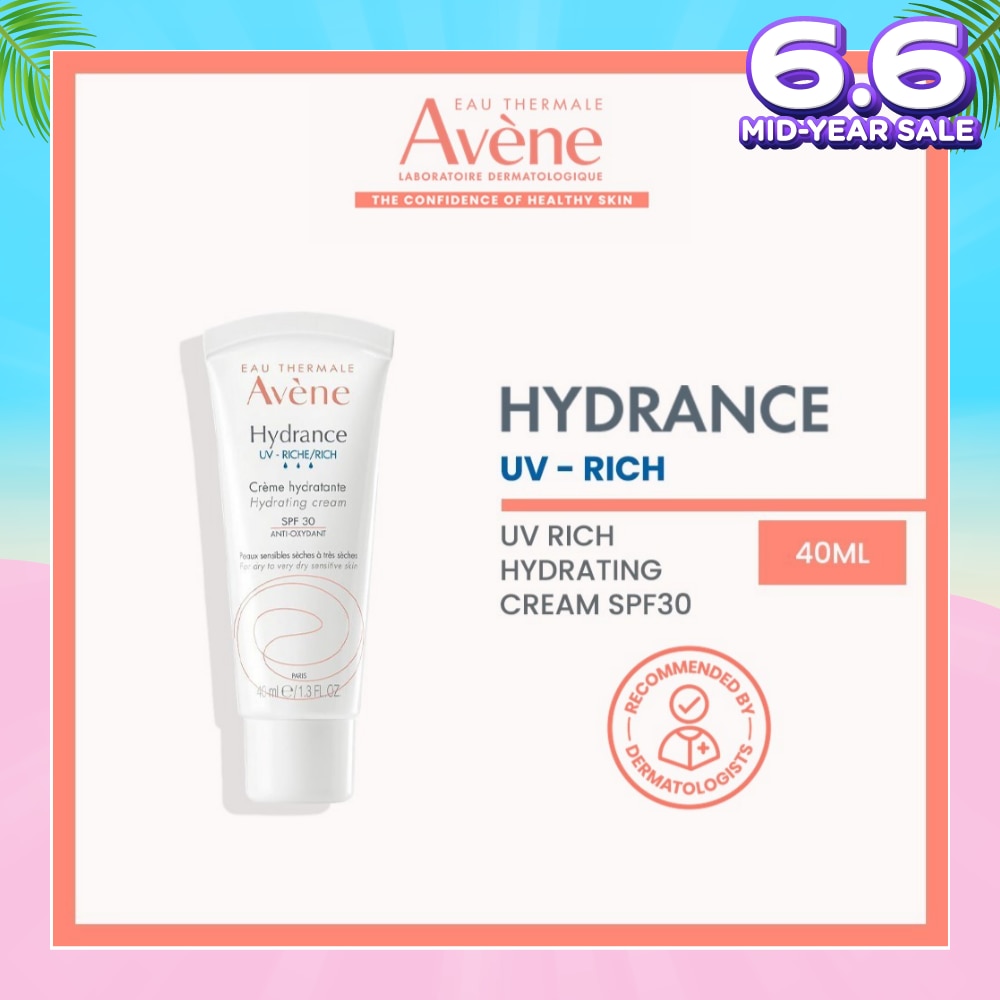Hydrance Anti-Oxidant Hydrating Cream SPF30  (Suitable for Sensitive Dry to Very Dry Skin) 40ml