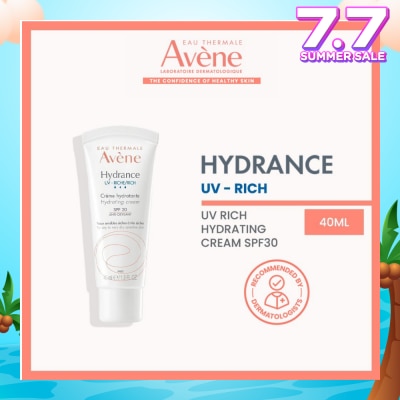 EAU THERMALE AVENE Hydrance Anti-Oxidant Hydrating Cream SPF30  (Suitable for Sensitive Dry to Very Dry Skin) 40ml