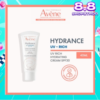 EAU THERMALE AVENE Hydrance Anti-Oxidant Hydrating Cream SPF30  (Suitable for Sensitive Dry to Very Dry Skin) 40ml