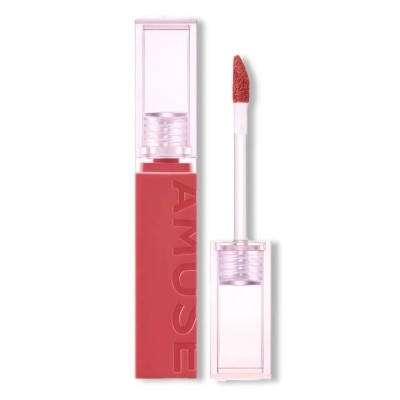 AMUSE [XMAS GIFT] Chou Velvet Tint,  Lightly Adheres To The Lip Without Smudging 07 Falling Blossoms 4g