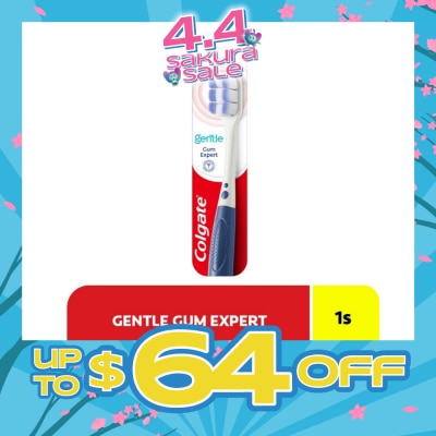 COLGATE - Gentle Gum Expert Toothbrush 1s