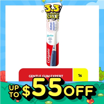 COLGATE Gentle Gum Expert Toothbrush 1s