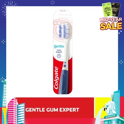 COLGATE Gentle Gum Expert Toothbrush 1s