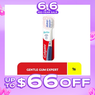 COLGATE - Gentle Gum Expert Toothbrush 1s