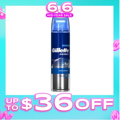 GILLETTE - Series Gel Shave Prep Moisturizing 195g