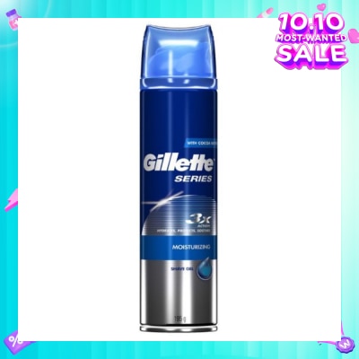 GILLETTE Series Gel Shave Prep Moisturizing 195g