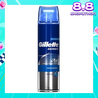 GILLETTE Series Gel Shave Prep Moisturizing 195g