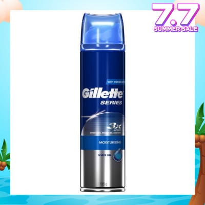 GILLETTE Series Gel Shave Prep Moisturizing 195g