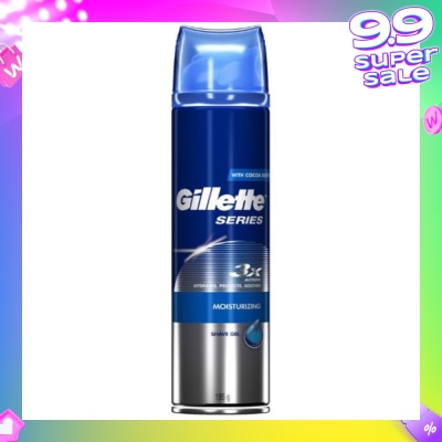 GILLETTE Series Gel Shave Prep Moisturizing 195g