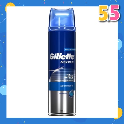 GILLETTE Series Gel Shave Prep Moisturizing 195g