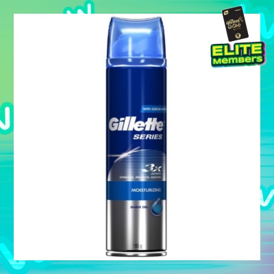 GILLETTE Series Gel Shave Prep Moisturizing 195g