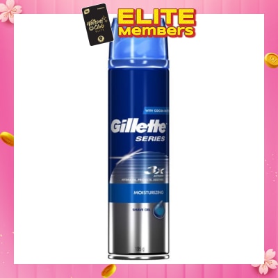 GILLETTE Series Gel Shave Prep Moisturizing 195g