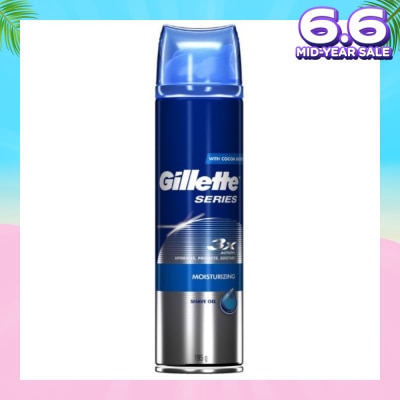 GILLETTE Series Gel Shave Prep Moisturizing 195g