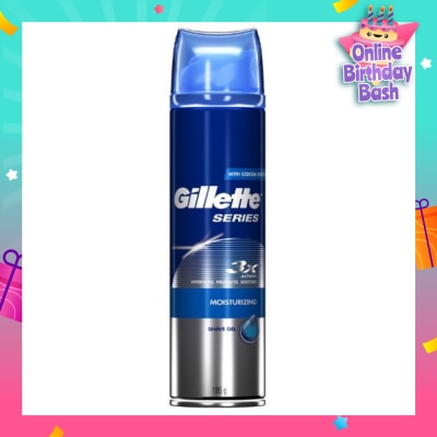 GILLETTE Series Gel Shave Prep Moisturizing 195g