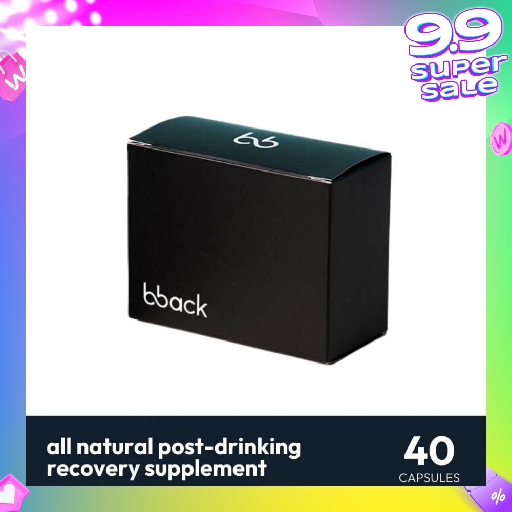 Hangover Relief And Alcohol Detox Box (Supports Healthy Liver Function) 40s