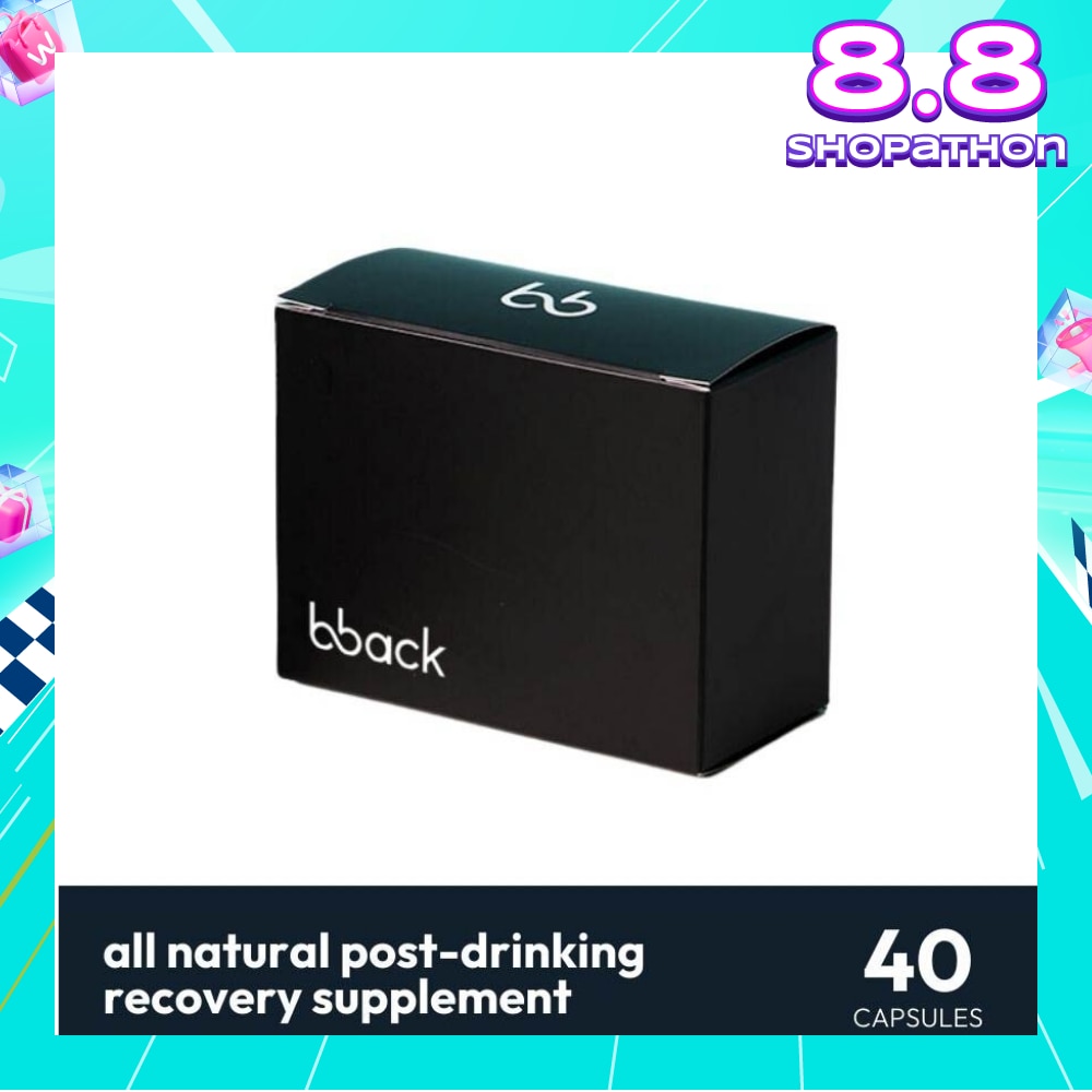 Hangover Relief And Alcohol Detox Box (Supports Healthy Liver Function) 40s
