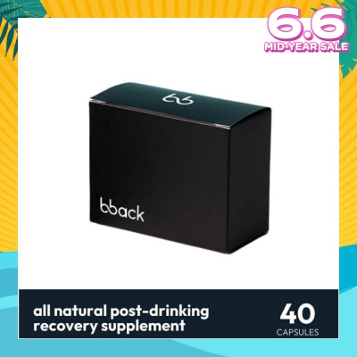BOUNCEBACK Hangover Relief And Alcohol Detox Box (Supports Healthy Liver Function) 40s