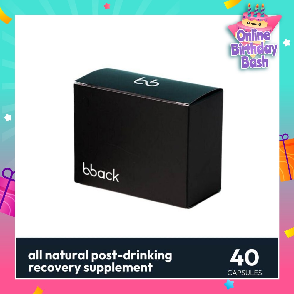 Hangover Relief And Alcohol Detox Box (Supports Healthy Liver Function) 40s