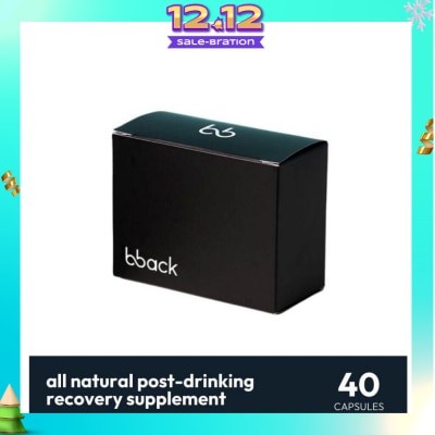 BOUNCEBACK Hangover Relief And Alcohol Detox Box (Supports Healthy Liver Function) 40s