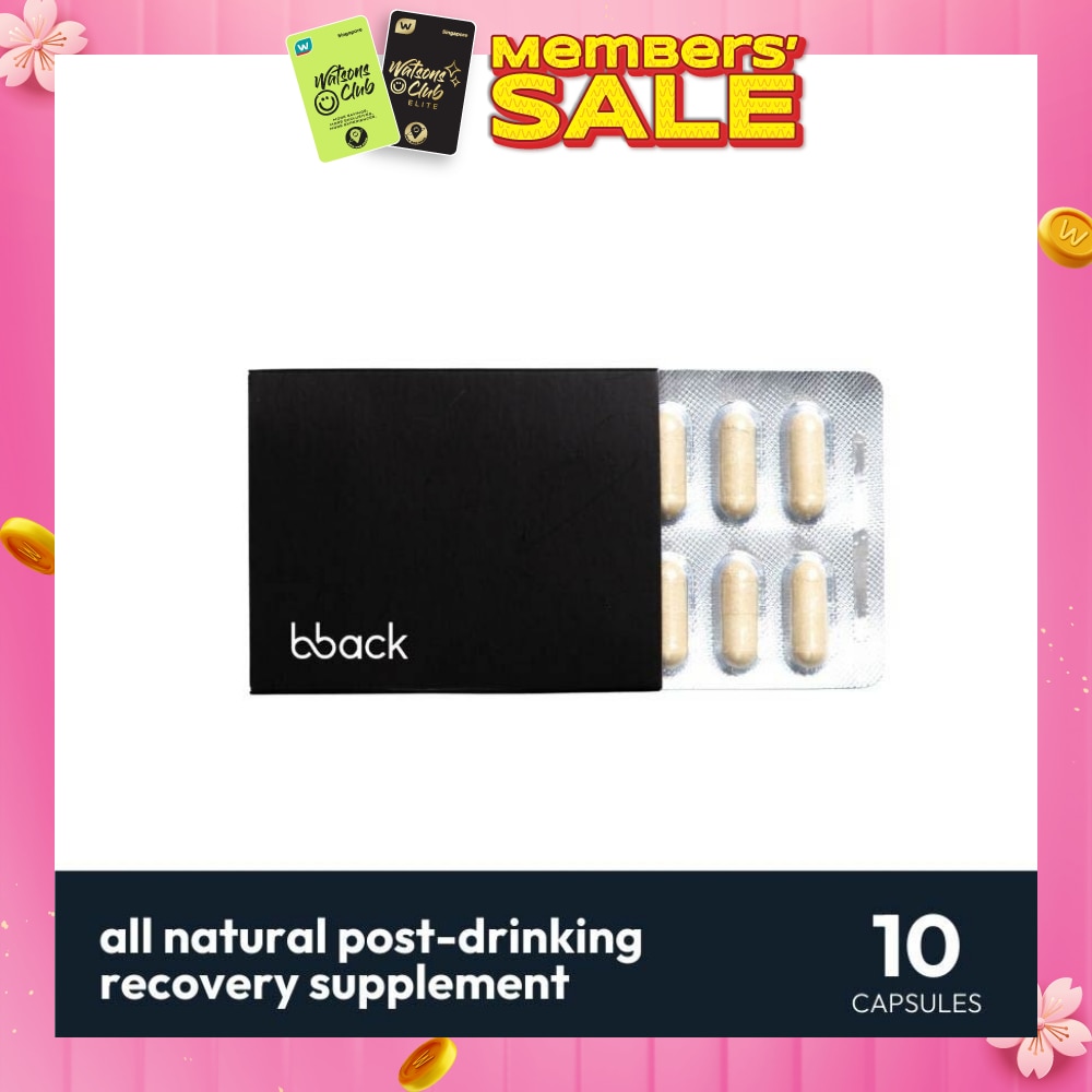 Hangover Relief And Alcohol Detox Sleeve (Boosts Alcohol Metabolism Supports Healthy Liver Function) 10s