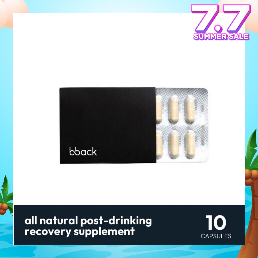 Hangover Relief And Alcohol Detox Sleeve (Boosts Alcohol Metabolism Supports Healthy Liver Function) 10s