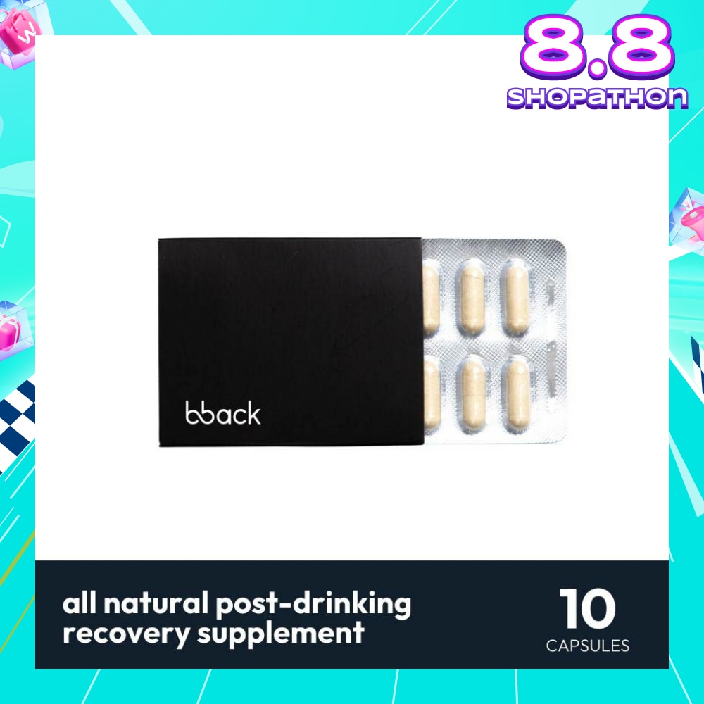 Hangover Relief And Alcohol Detox Sleeve (Boosts Alcohol Metabolism Supports Healthy Liver Function) 10s
