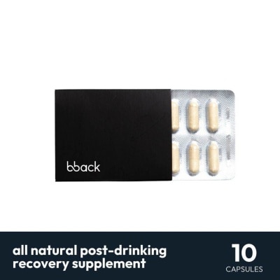 BOUNCEBACK Hangover Relief And Alcohol Detox Sleeve (Boosts Alcohol Metabolism Supports Healthy Liver Function) 10s