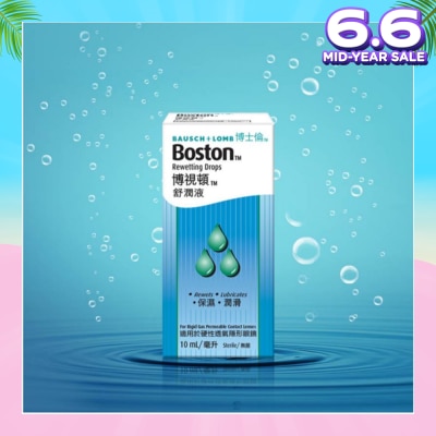 BAUSCH + LOMB Boston Rewetting Drops 10ml