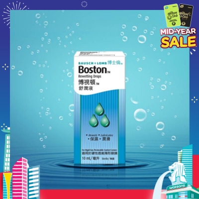 BAUSCH + LOMB Boston Rewetting Drops 10ml