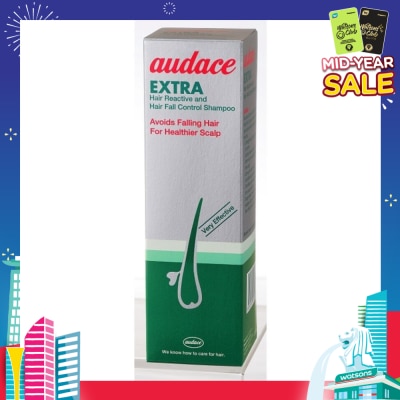 AUDACE Extra Hair Reactive and Hair Fall Control Shampoo 200ml