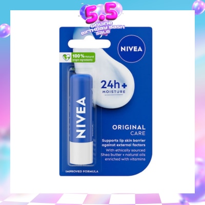 NIVEA - Lips Essential Care Shea Butter 4.8g