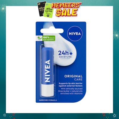 NIVEA - Lips Essential Care Shea Butter 4.8g