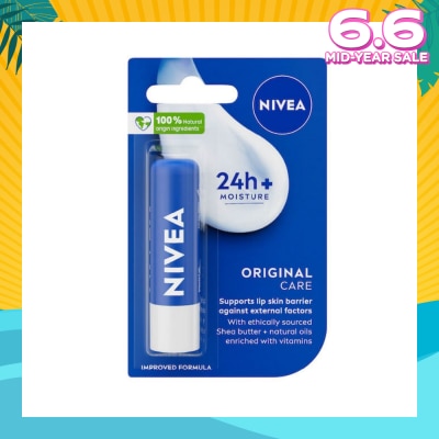 NIVEA Lips Essential Care Shea Butter 4.8g