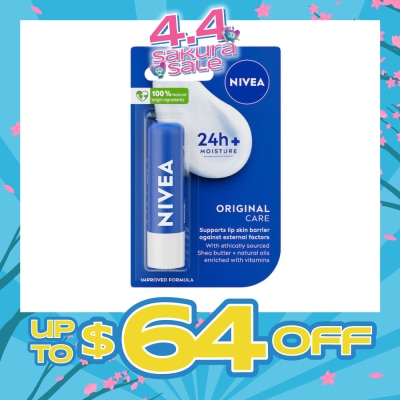 NIVEA - Lips Essential Care Shea Butter 4.8g